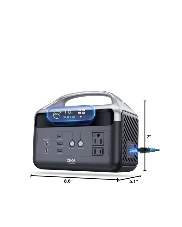 DaranEner 300W Solar Generator 179Wh Portable Power Station 56000mAh Rechargeable Battery for Outdoor Camping Home - Image 6