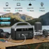 DaranEner 300W Solar Generator 179Wh Portable Power Station 56000mAh Rechargeable Battery for Outdoor Camping Home